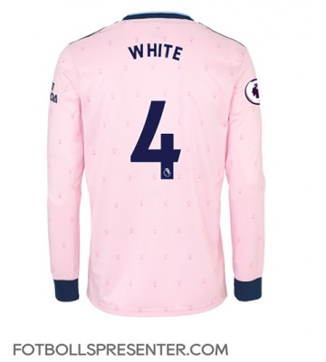Arsenal Benjamin White #4 Tredje Matchtröja 2022-23 Långärmad